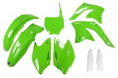 Afbeeldingen van UFO FULL KIT KAWASAKI GREEN - KXF 250 2008-2008