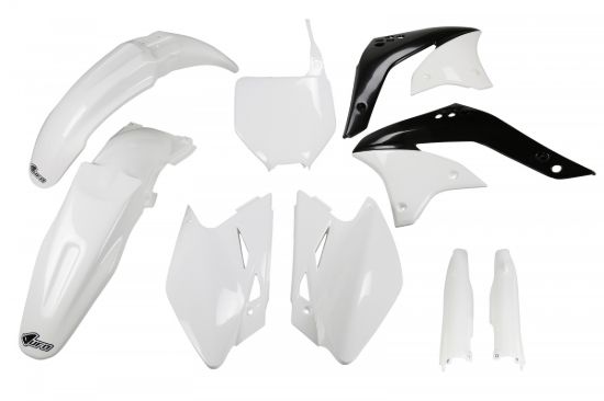 Picture of UFO FULL KIT KAWASAKI WHITE - KXF 450 2007-2007