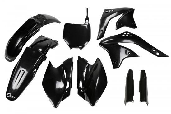 Afbeeldingen van UFO FULL KIT KAWASAKI BLACK - KXF 450 2007-2007