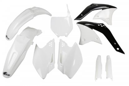 Afbeeldingen van UFO FULL KIT KAWASAKI WHITE - KXF 250 2007-2007