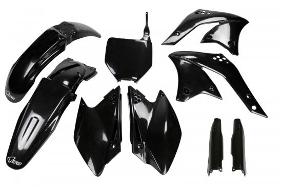 Afbeeldingen van UFO FULL KIT KAWASAKI BLACK - KXF 250 2007-2007