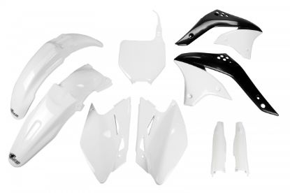 Afbeeldingen van UFO FULL KIT KAWASAKI WHITE - KXF 450 2006-2006