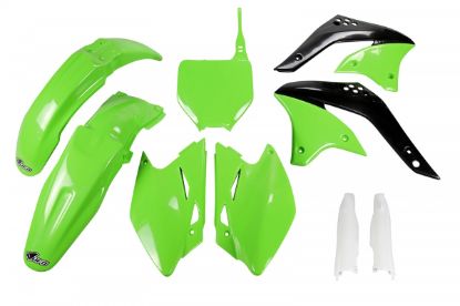 Afbeeldingen van UFO FULL KIT KAWASAKI GREEN - KXF 450 2006-2006