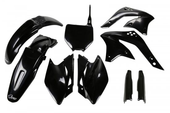 Afbeeldingen van UFO FULL KIT KAWASAKI BLACK - KXF 450 2006-2006