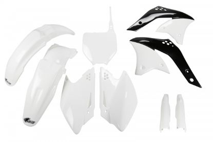 Afbeeldingen van UFO FULL KIT KAWASAKI WHITE - KXF 250 2006-2006