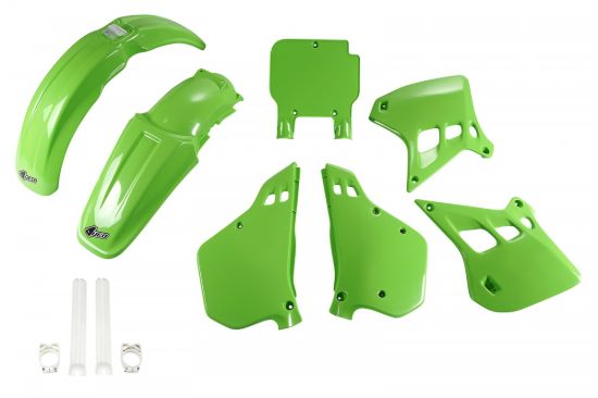 Picture of UFO FULL KIT KAWASAKI GREEN - KX 125 1990-1991
