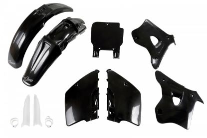 Picture of UFO FULL KIT KAWASAKI BLACK - KX 125/250 1994-1995