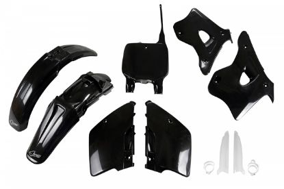 Picture of UFO FULL KIT KAWASAKI BLACK - KX 125/250 1996-1998