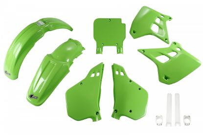 Afbeeldingen van UFO FULL KIT KAWASAKI GREEN - KX 250 1990-1991