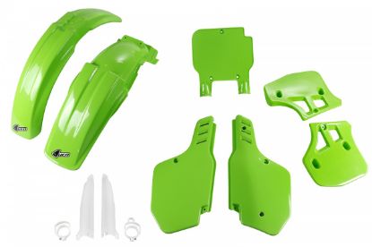 Afbeeldingen van UFO FULL KIT KAWASAKI GREEN - KX 500 1993-1995