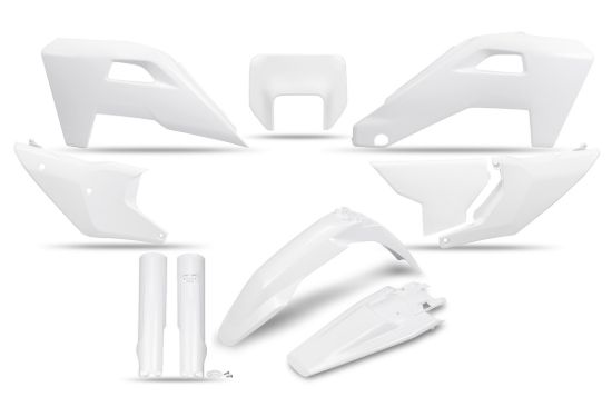 Afbeeldingen van UFO FULL KIT WHITE 20-25 RESTYLING HERITAGE STYLE - TE 150/250/300 2024- FE 250/350/450/501 2024-