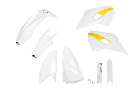 Picture of UFO FULL KIT HUSQVARNA WHITE - TE 125 2015