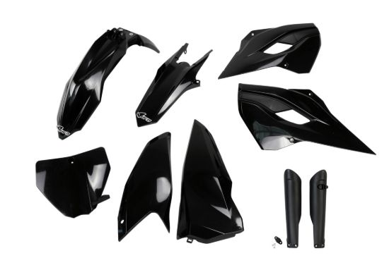 Picture of UFO FULL KIT HUSQVARNA BLACK - TC 125 2015-2015