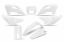 Afbeeldingen van UFO FULL KIT HUSQVARNA WHITE WITH HEADLIGHT - TE / FE 2024