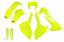 Afbeeldingen van UFO FULL KIT HUSQVARNA NEON YELLOW - TE / FE 2017-2019