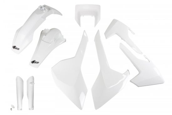 Picture of UFO FULL KIT HUSQVARNA WHITE - TE / FE 125 2017-2019