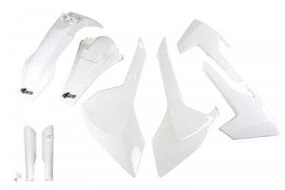 Picture of UFO FULL KIT HUSQVARNA WHITE - TE / FE 2017 - 2019