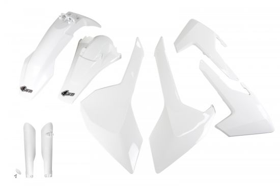 Afbeeldingen van UFO FULL KIT HUSQVARNA WHITE - TE / FE 2017 - 2019