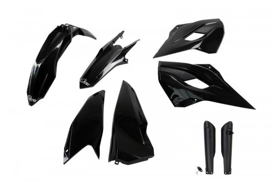 Afbeeldingen van UFO FULL KIT HUSQVARNA BLACK - TE / FE 2015-2016