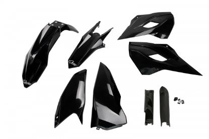 Picture of UFO FULL KIT HUSQVARNA BLACK - TE / FE 2014-2014
