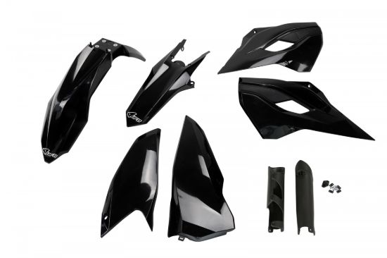 Afbeeldingen van UFO FULL KIT HUSQVARNA BLACK - TE / FE 2014-2014