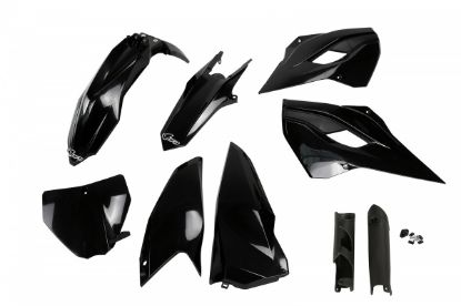 Picture of UFO FULL KIT HUSQVARNA BLACK - TC / FC 2014-2014