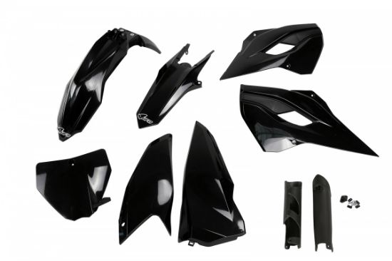 Afbeeldingen van UFO FULL KIT HUSQVARNA BLACK - TC / FC 2014-2014