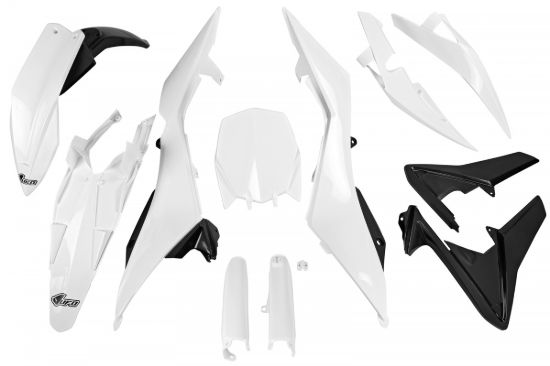 Afbeeldingen van UFO FULL KIT HUSQVARNA WHITE - TC 449 2011-2013