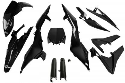 Picture of UFO FULL KIT HUSQVARNA BLACK - TC 449 2011-2013
