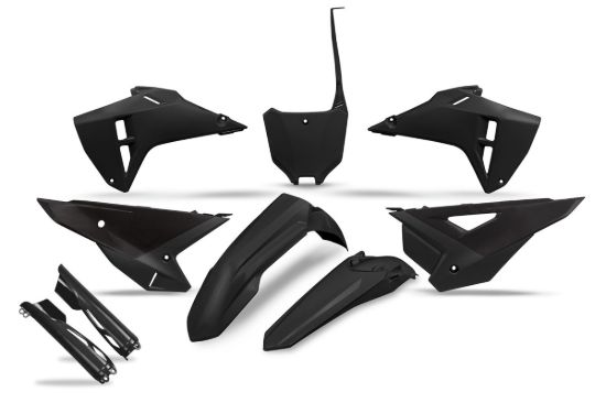 Afbeeldingen van UFO FULL KIT HONDA BLACK - CRF 250R 25- / CRF450R 25-