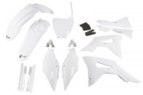 Picture of UFO FULL KIT HONDA WHITE WITH AIRBOX COVER - CRF 250R 18-21 / CRF 450R 17-20