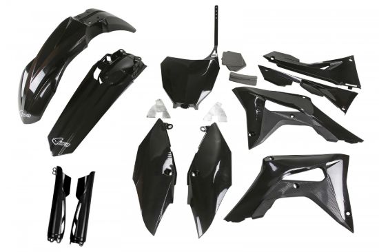 Afbeeldingen van UFO FULL KIT HONDA BLACK WITH AIRBOX COVER - CRF 250R 18-21 / CRF 450R 17-20