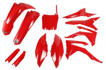 Afbeeldingen van UFO FULL KIT HONDA RED - CRF 250R 14-17 / CRF 450R 13-16