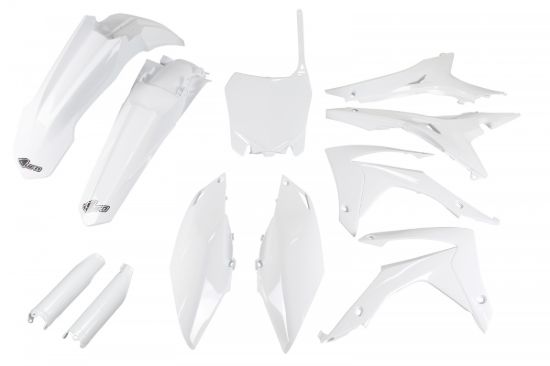 Picture of UFO FULL KIT HONDA WHITE - CRF 250R 14-17 / CRF 450R 13-16