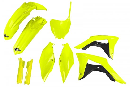 Picture of UFO FULL KIT HONDA NEON YELLOW - CRF 250R 2018-2021 / CRF 450R 2017 - 2020