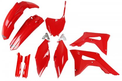 Picture of UFO FULL KIT HONDA RED - CRF 250R 2018-2021 / CRF 450R 2017 - 2020