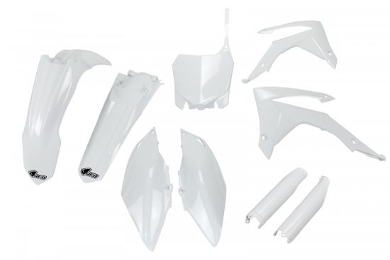 Afbeeldingen van UFO FULL KIT HONDA WHITE - CRF 250R 2014-2017 / CRF 450R 2013-2016