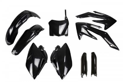 Afbeeldingen van UFO FULL KIT HONDA BLACK - CRF 250R 2008-2009