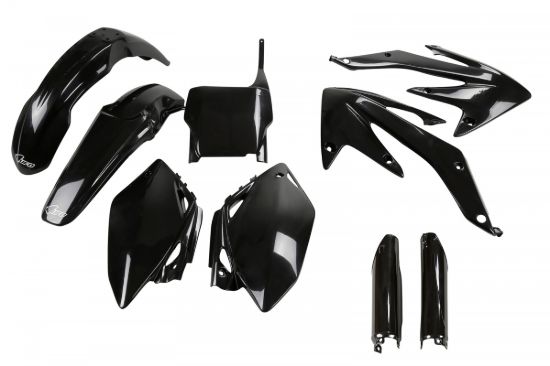 Afbeeldingen van UFO FULL KIT HONDA BLACK - CRF 450R 2005-2006