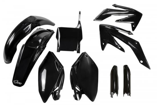 Afbeeldingen van UFO FULL KIT HONDA BLACK - CRF 250R 2004-2005