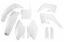 Afbeeldingen van UFO FULL KIT HONDA WHITE - CR 125 / CR 250 2004