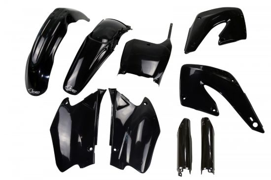 Afbeeldingen van UFO FULL KIT HONDA BLACK - CR 125 / CR 250 2000-2001