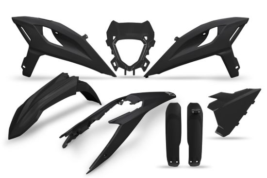 Afbeeldingen van UFO FULL KIT BETA BLACK - RR 250/RR 300/RR 350/RR 400/RR 450 2025-