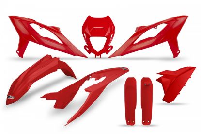 Picture of UFO FULL KIT BETA RED WITH HEADLIGHT - RR 125 /RR 250/RR 300/RR 350/RR 400 2023-2024