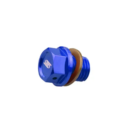 Picture of Scar Magnetische Olieaftapplug Blauw Yamaha YZ125 2005-2026 YZ250 2022-2026 Fantic XX125 2023-2024