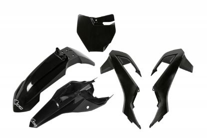 Afbeeldingen van Ufo Plastic Kit Black Gas Gas MC 65 2021 -