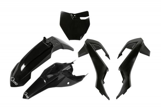 Afbeeldingen van Ufo Plastic Kit Black Gas Gas MC 65 2021 -