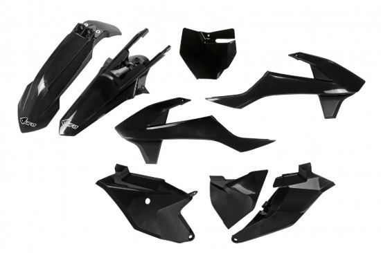 Afbeeldingen van Ufo Plastic Kit Black Gas Gas MC 85 2021 -