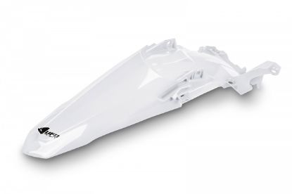 Picture of UFO REAR FENDER YAMAHA WHITE - YZF250 24-25 / YZF 450 23-25