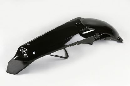 Afbeeldingen van UFO REAR FENDER (W/LED) YAMAHA BLACK - YZ125/250 15-21